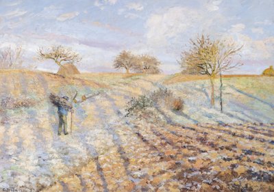 Witte Vorst, 1873 door Camille Jacob Pissarro